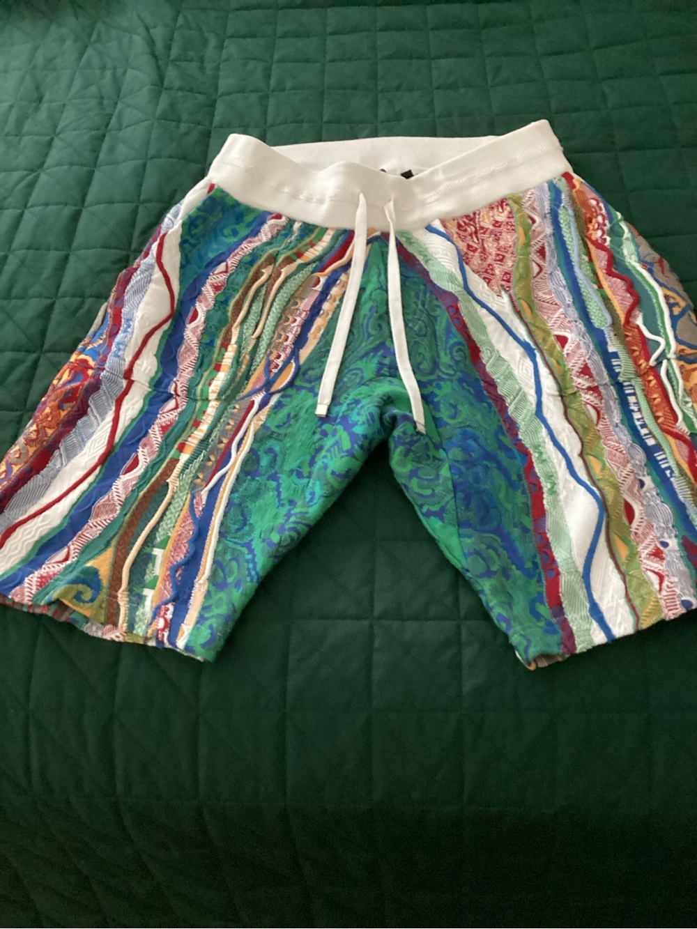 COOGI knit sweater shorts